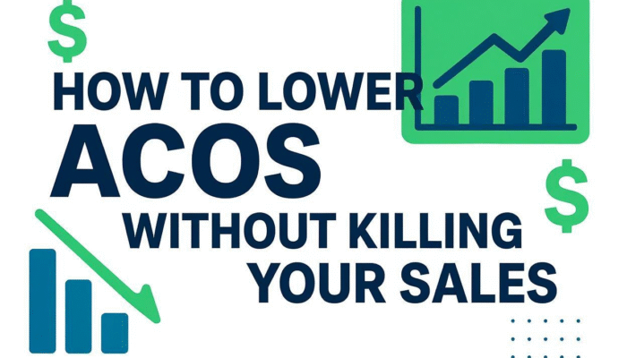 How to Lower ACoS Without Killing Your Sales