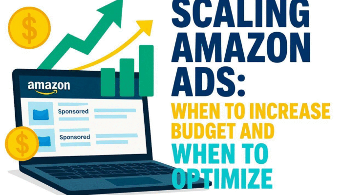 Scaling Amazon Ads: When to Increase Budget and When to Optimize